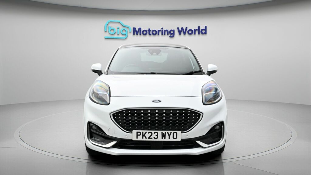 Ford Puma St-line Vignale PK23WYO White #2