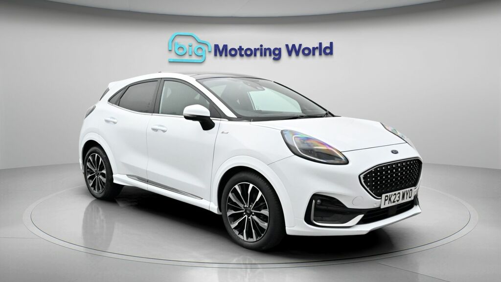 Ford Puma St-line Vignale White