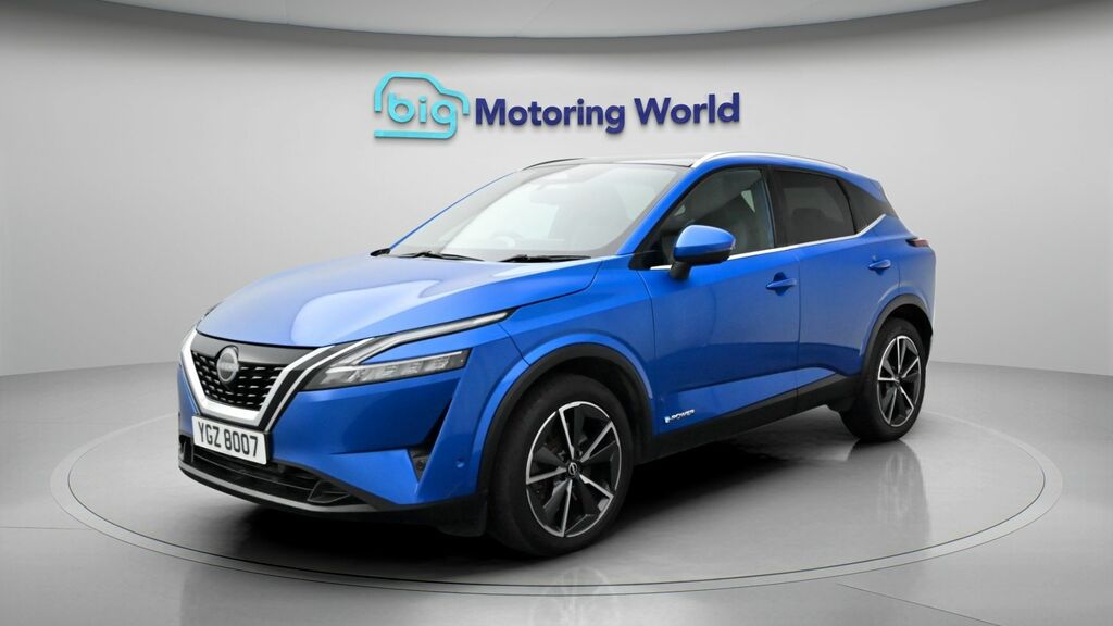 Nissan Qashqai Tekna YGZ8007 Blue #3