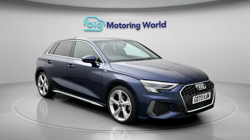 Audi A3 S Line Blue
