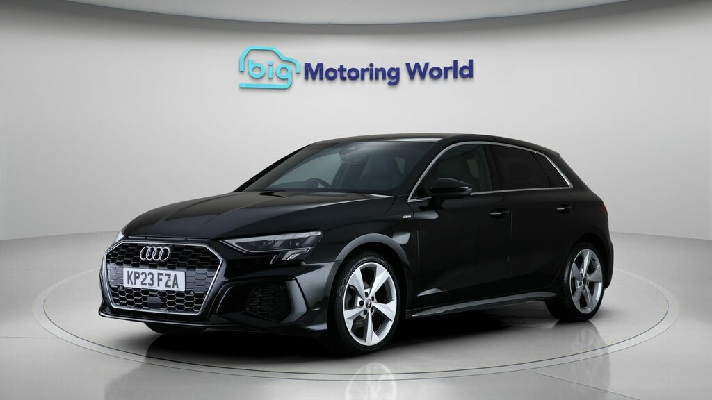 Audi A3 S Line KP23FZA Black #3