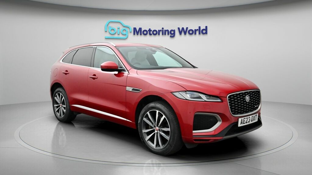 Jaguar F-Pace R-dynamic Se Red