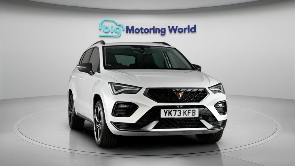 Cupra Ateca V2 White #2