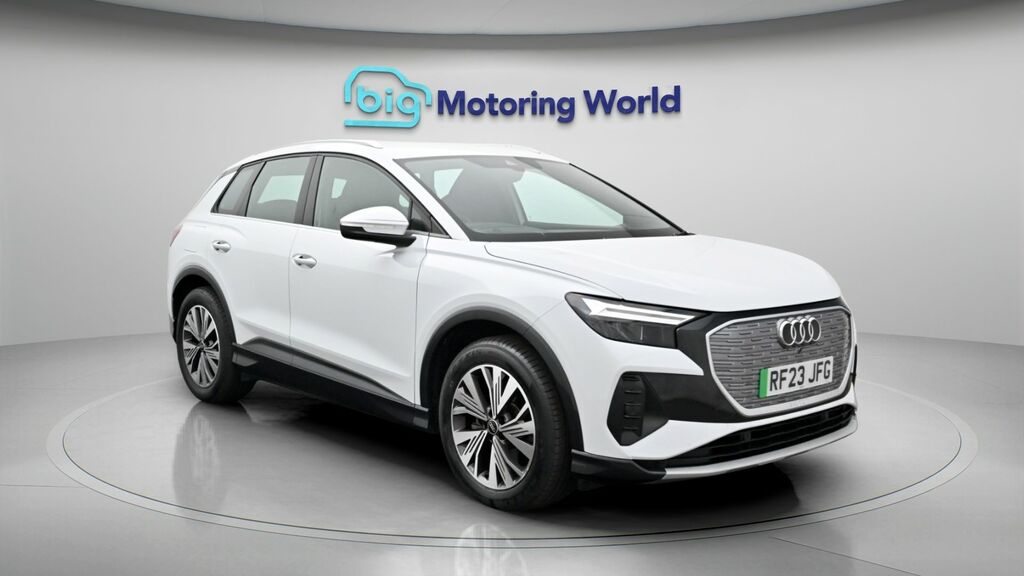 Audi Q4 E Tron Sport White