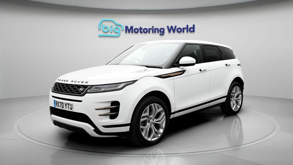 Land Rover Range Rover Evoque R-dynamic Se RX70YTU White #3