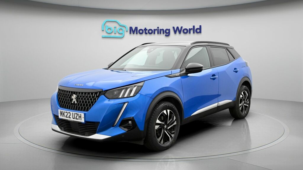 Peugeot 2008 Gt Blue #3