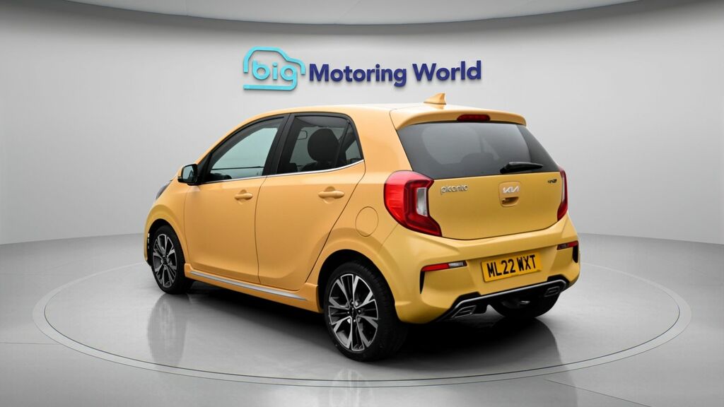 Kia Picanto Gt-line ML22WXT Yellow #5