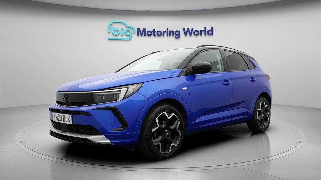 Vauxhall Grandland Ultimate YH23BJK Blue #3