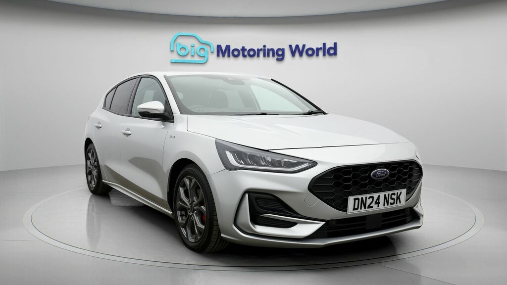 Ford Focus St-line Silver