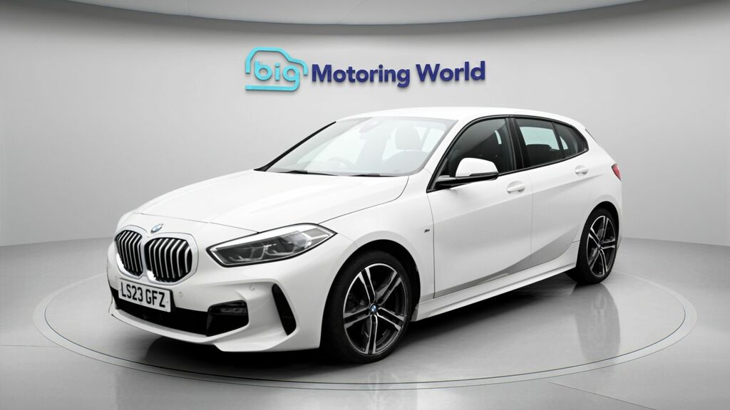 BMW 1 Series M Sport LS23GFZ White #3