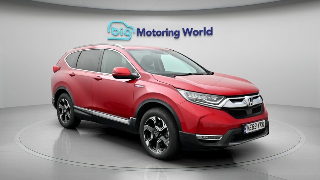 Honda Cr-V Ex Red
