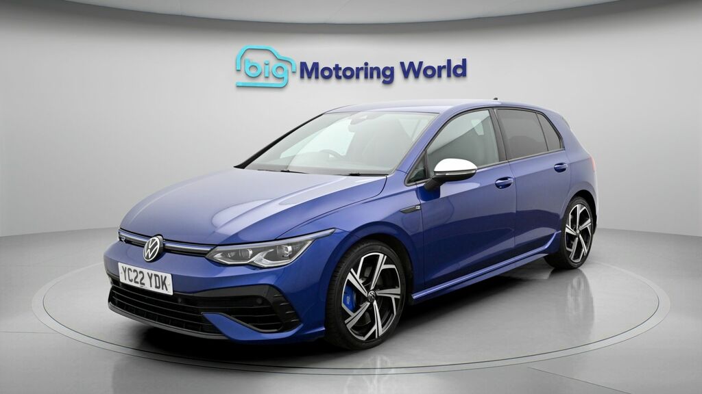 Volkswagen Golf R Blue #3