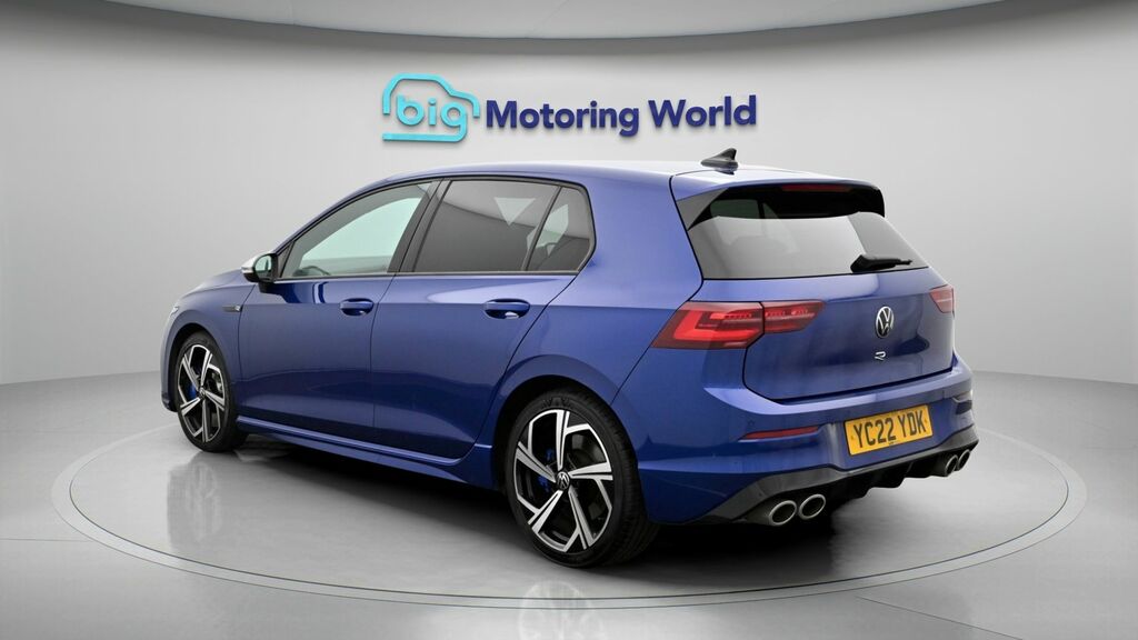 Volkswagen Golf R Blue #5