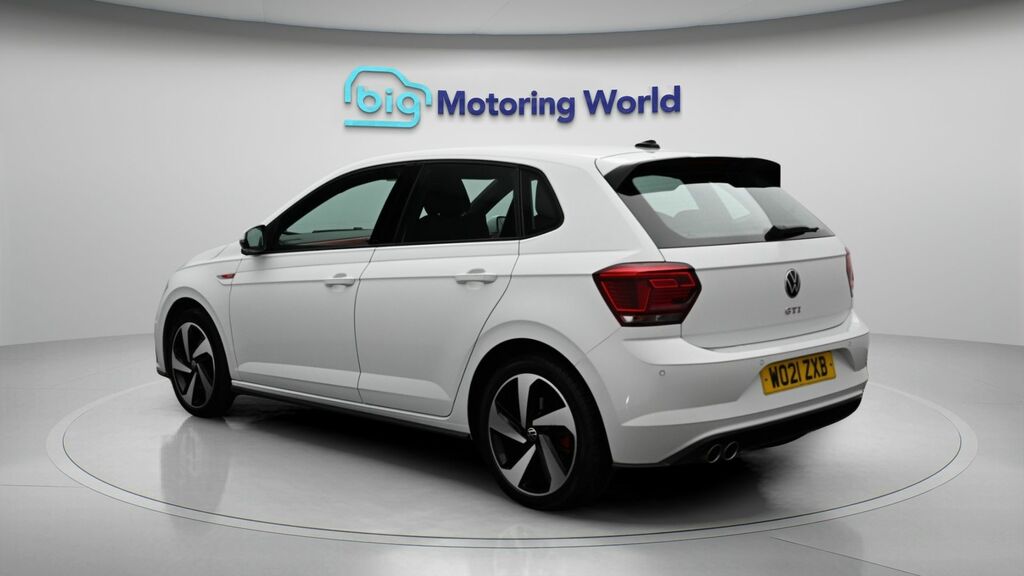 Volkswagen Polo Gti White #5