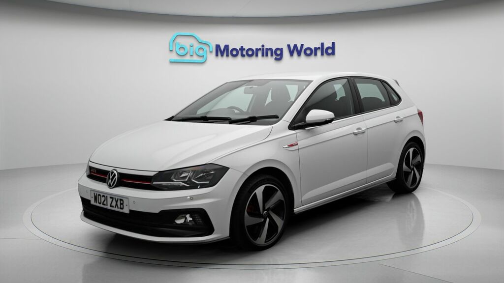 Volkswagen Polo Gti White #3