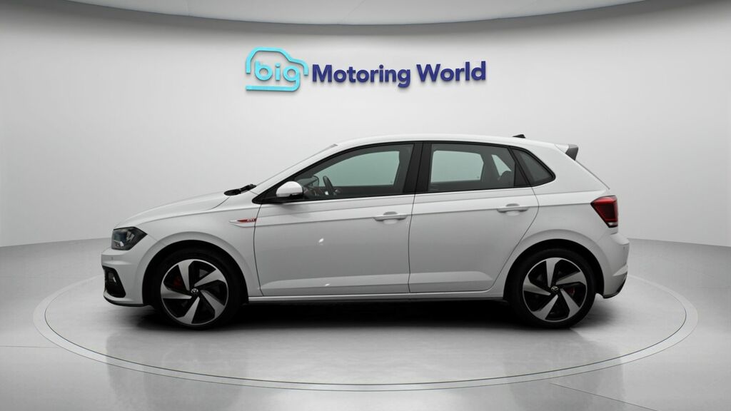 Volkswagen Polo Gti White #4