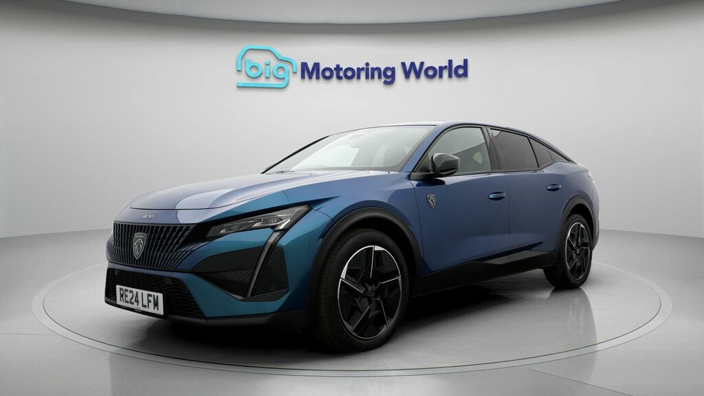 Peugeot 408 Gt Blue #3