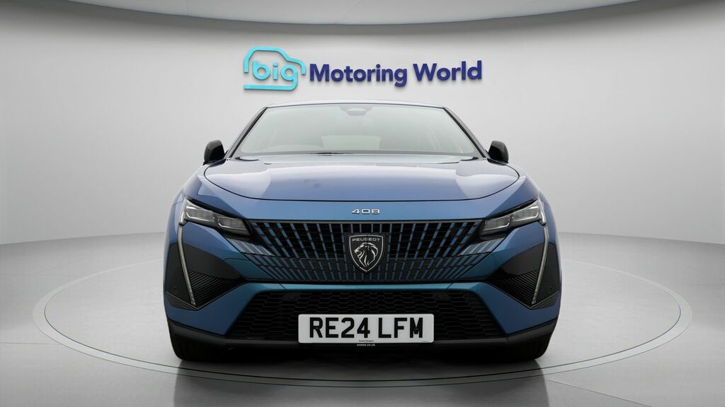 Peugeot 408 Gt Blue #2
