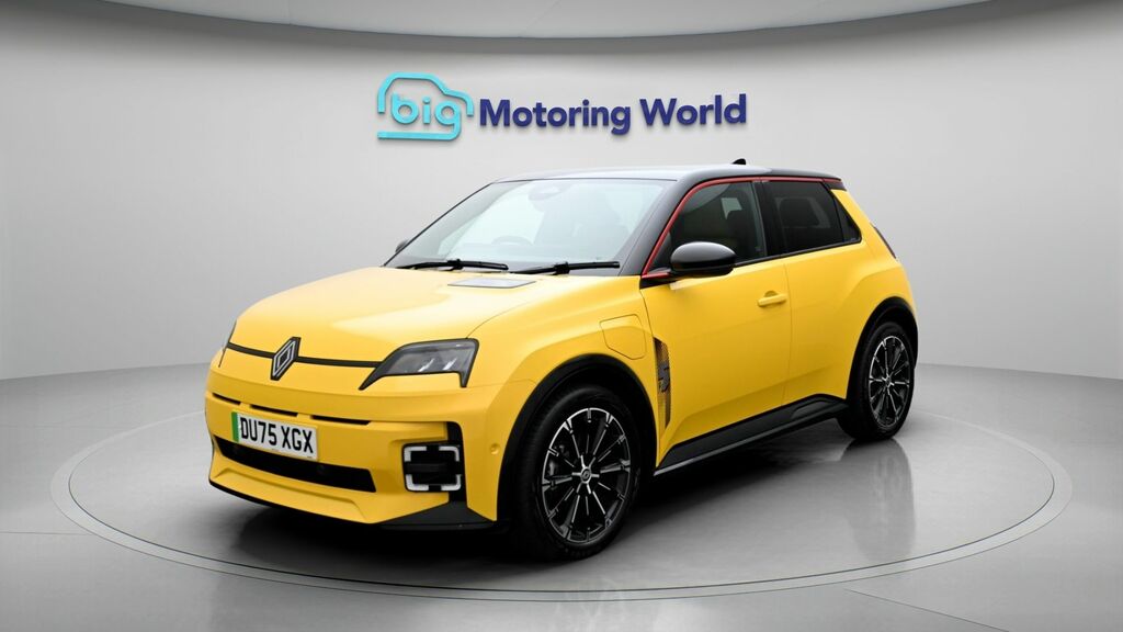 Renault 5 E-Tech Iconic Five DU75XGX Yellow #3