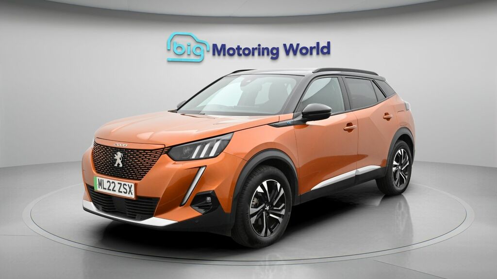 Peugeot e-2008 Gt Orange #3