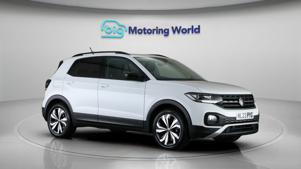 Volkswagen T-Cross Black Edition White