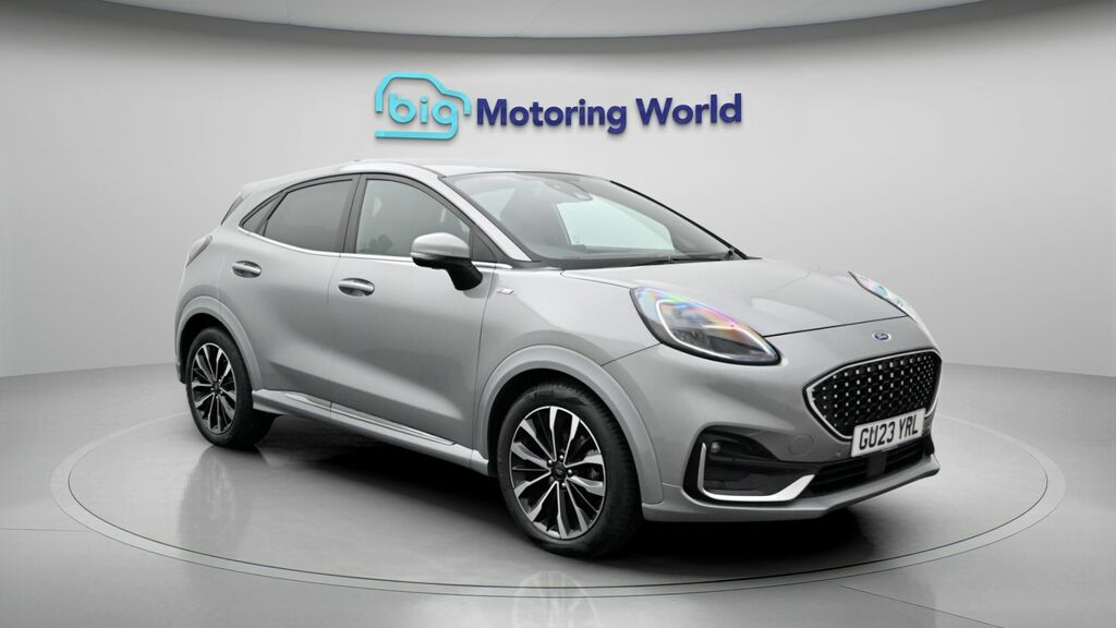 Ford Puma St-line Vignale Silver