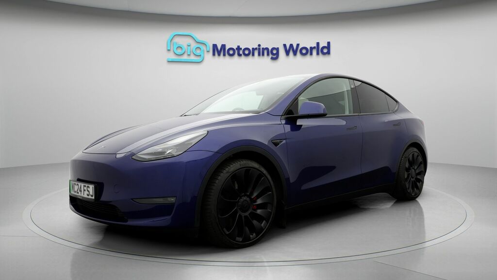 Tesla Model Y Performance MC24FSJ Blue #3