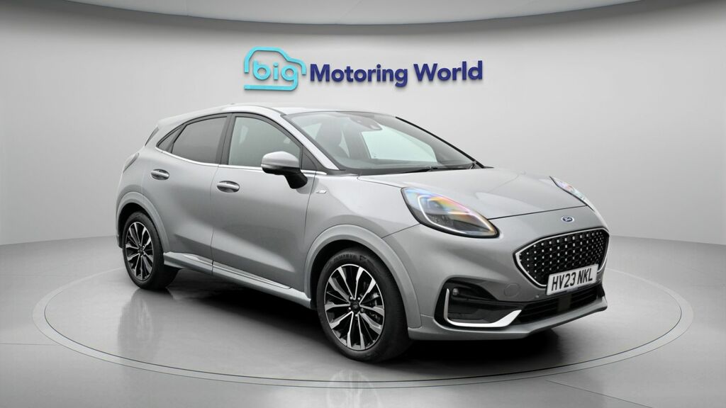 Ford Puma St-line Vignale Silver