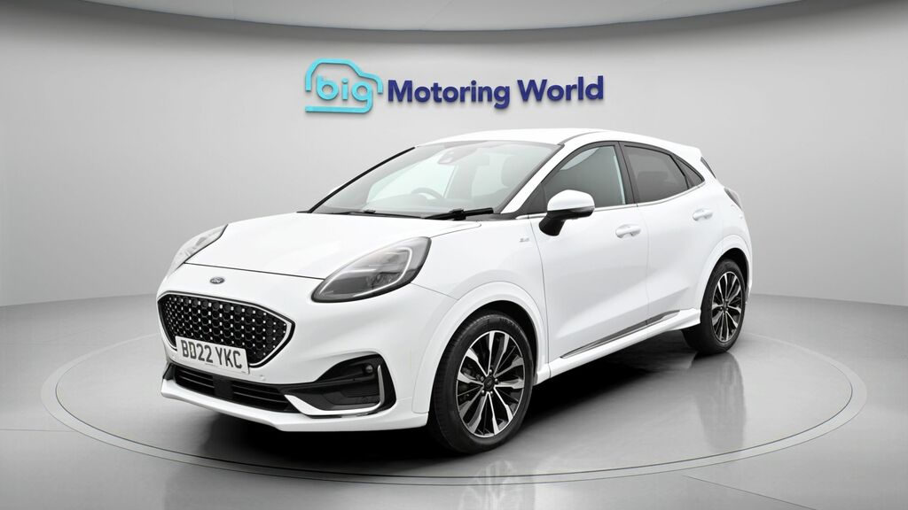 Ford Puma St-line Vignale White #3