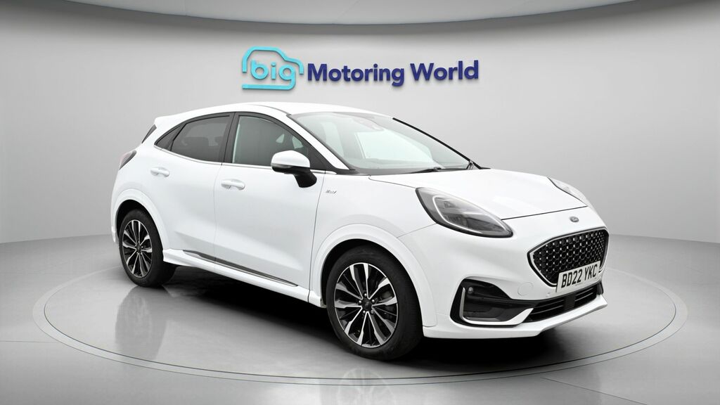 Ford Puma St-line Vignale White