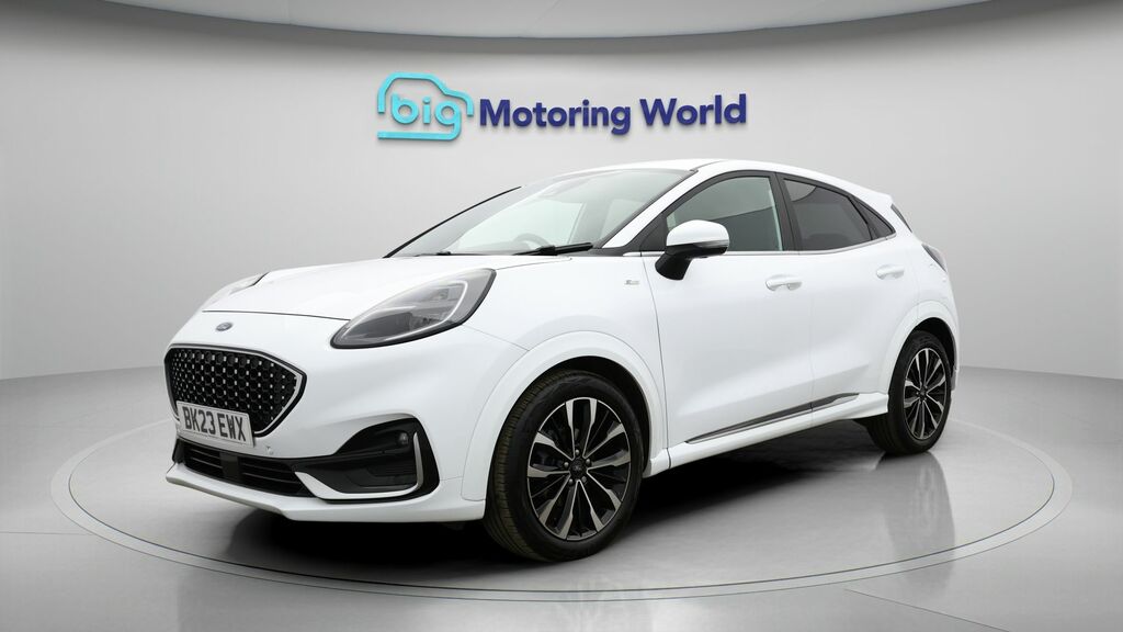Ford Puma St-line Vignale BK23EWX White #3