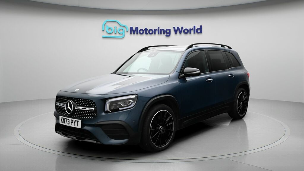 Mercedes-Benz GLB Class Amg Line Night Edition KN73PYT Blue #3