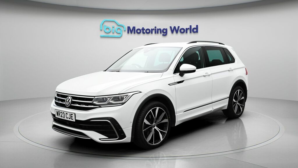 Volkswagen Tiguan R-line WR23CJE White #3
