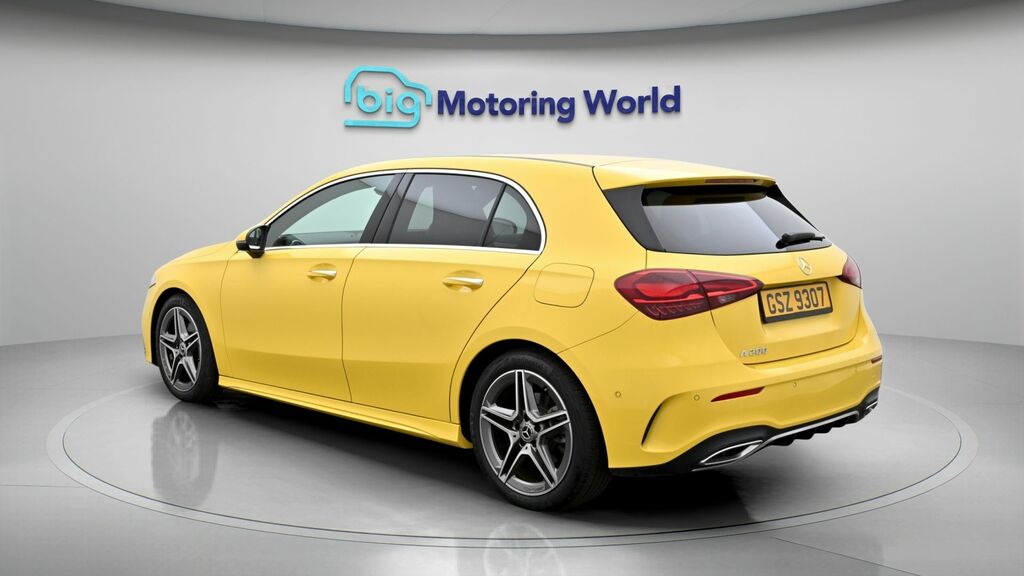 Mercedes-Benz A Class Amg Line Yellow #5