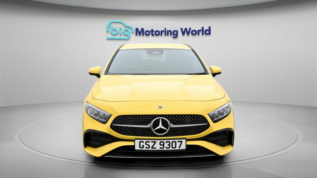 Mercedes-Benz A Class Amg Line Yellow #2