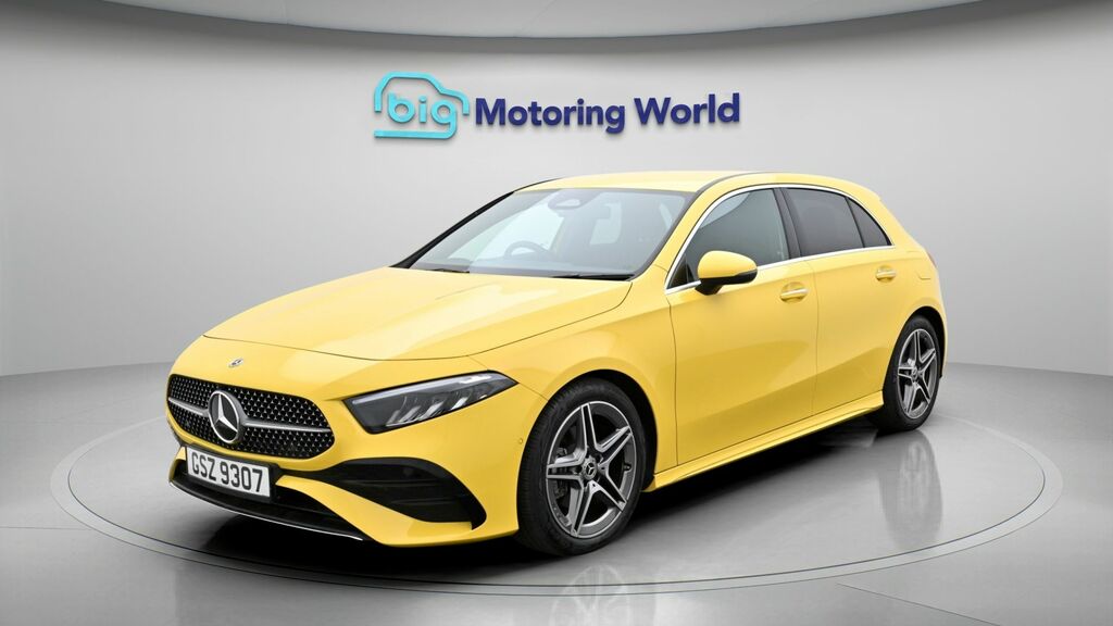 Mercedes-Benz A Class Amg Line Yellow #3