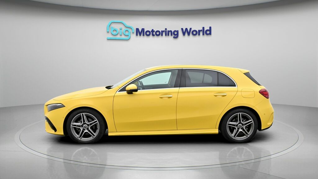 Mercedes-Benz A Class Amg Line Yellow #4