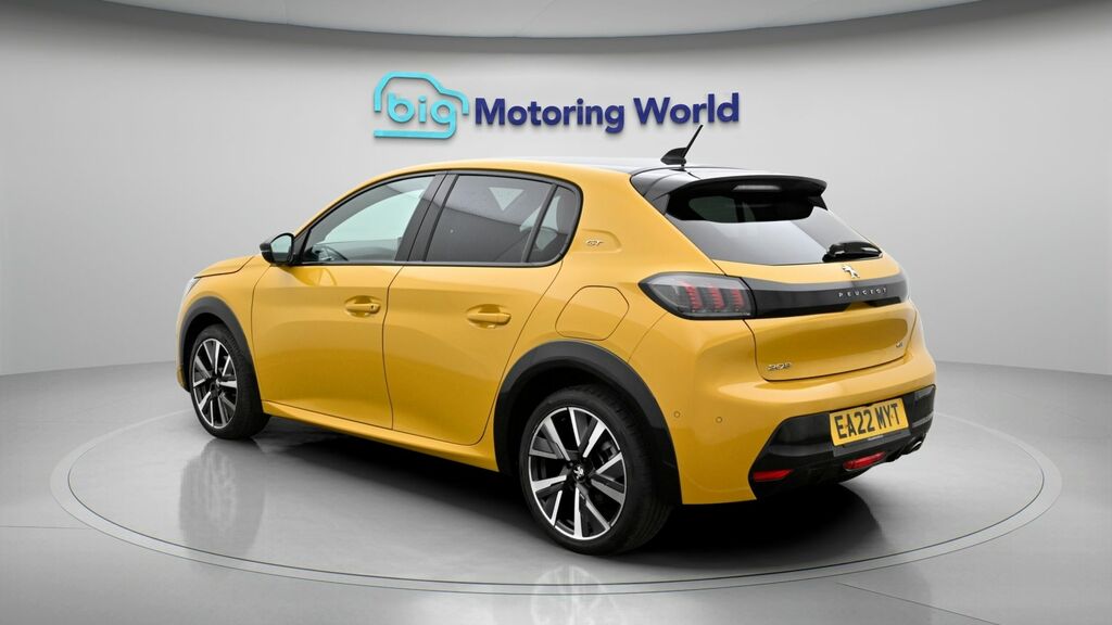 Peugeot 208 Gt EA22MYT Yellow #5