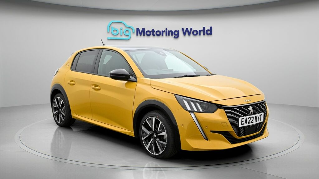 Peugeot 208 Gt Yellow