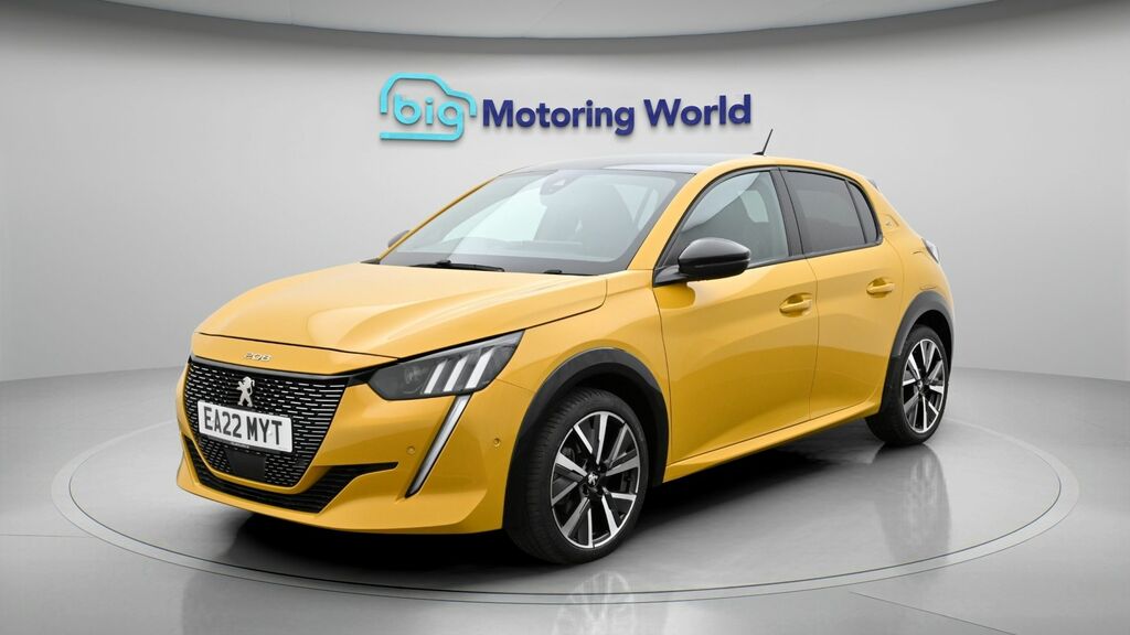 Peugeot 208 Gt EA22MYT Yellow #3