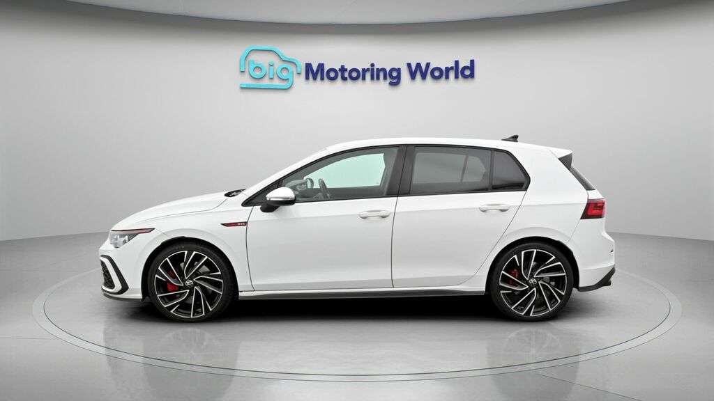 Volkswagen Golf Gti White #4