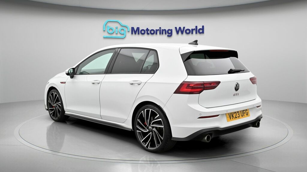 Volkswagen Golf Gti White #5