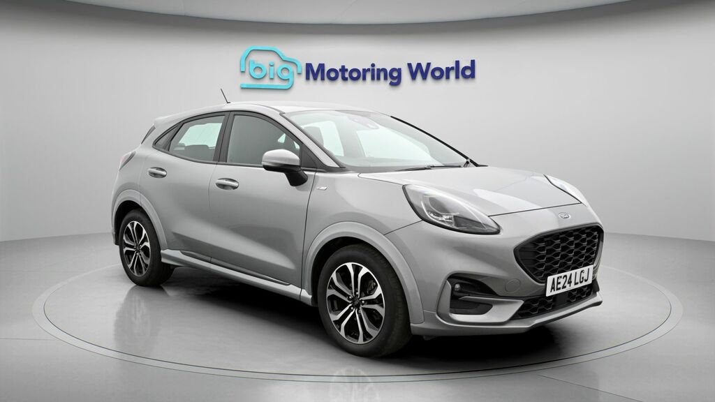 Ford Puma St-line Silver