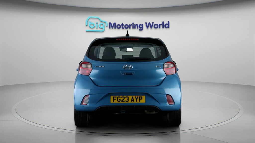 Hyundai I10 Se Connect FG23AYP Blue #6