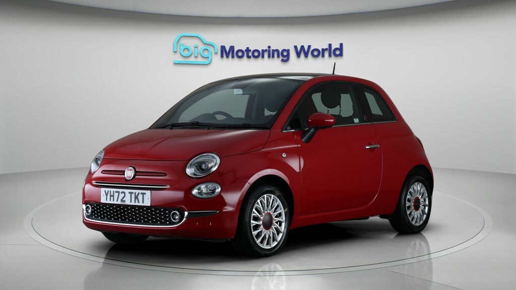 Fiat 500 Red YH72TKT Red #3