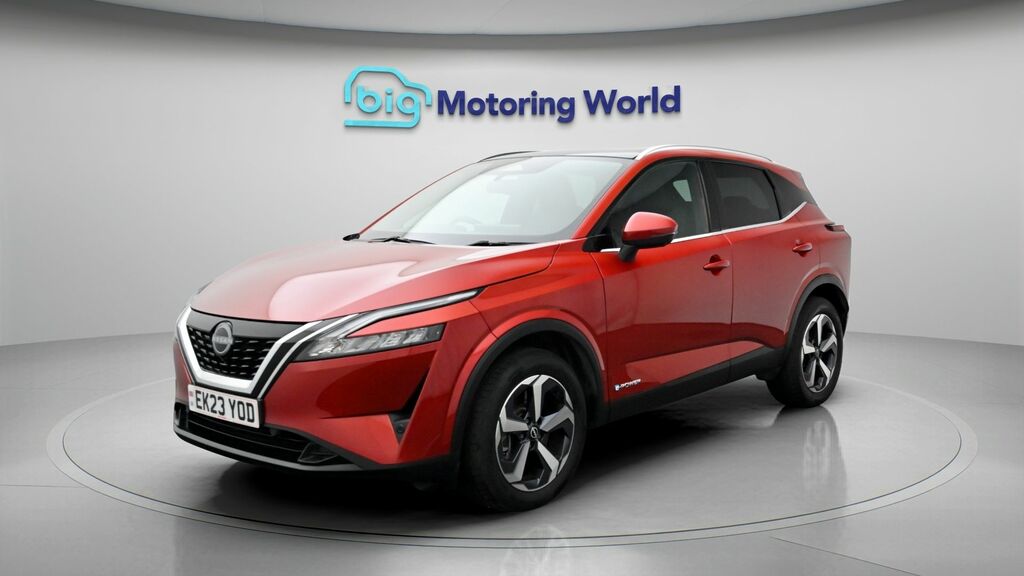 Nissan Qashqai N-connecta EK23YOD Red #3