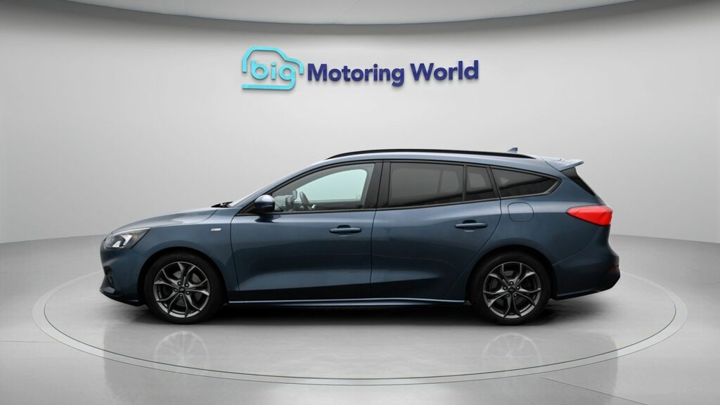 Ford Focus St-line YA70GHZ Blue #4