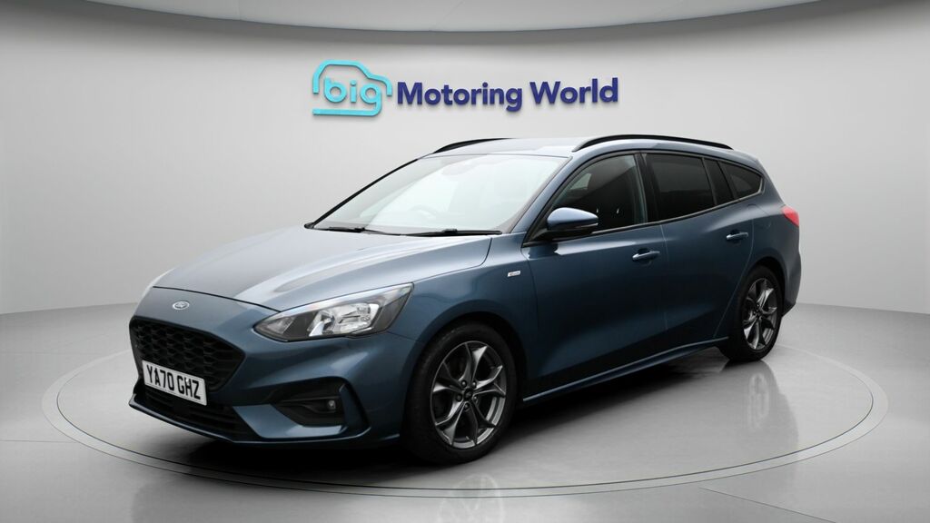 Ford Focus St-line YA70GHZ Blue #3