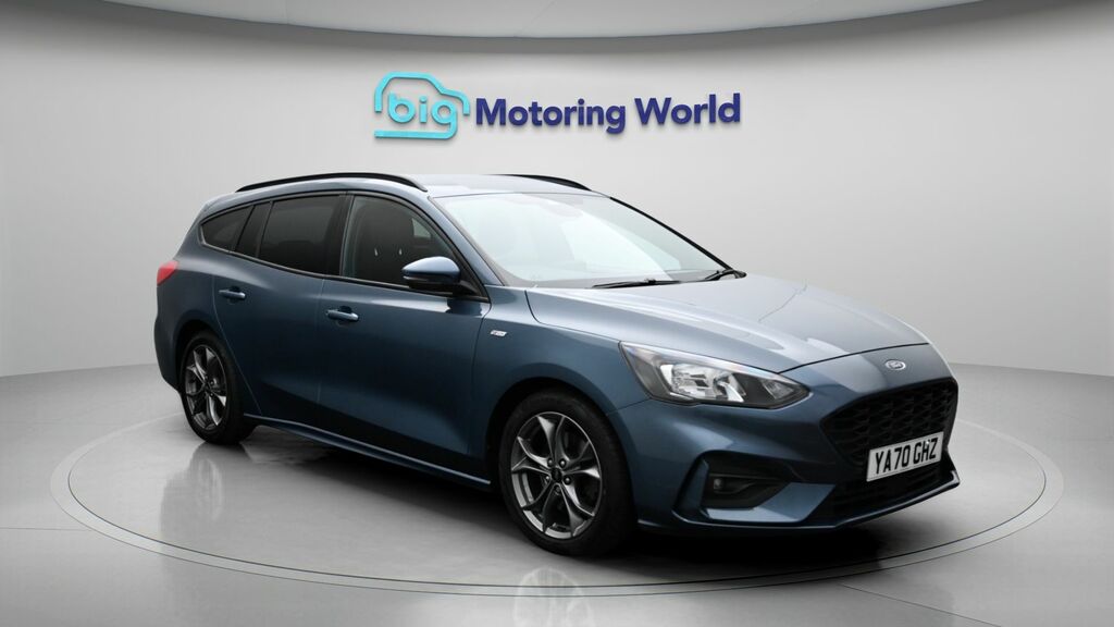 Ford Focus St-line Blue