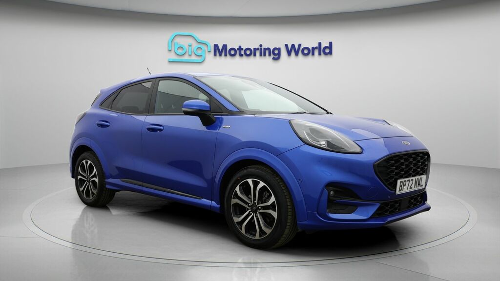 Ford Puma St-line Blue